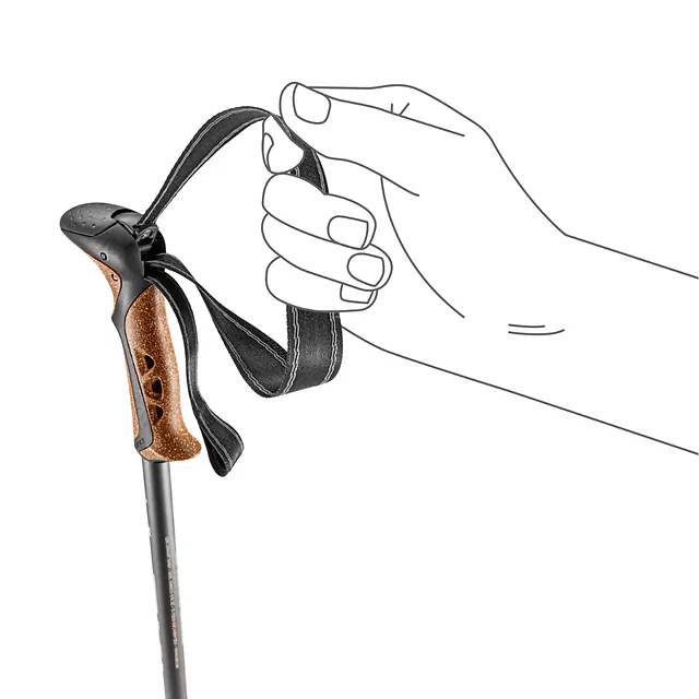 Túrabot LEKI Khumbu Lite, Speed Lock Plus rendszer, ergonomikus Aergon CorTec markolat, Flex Tip hegy, Trekking 2.0 tányérok