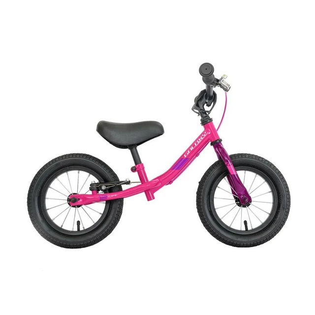 Futóbicikli Galaxy Kosmík - zöld - rózsaszín