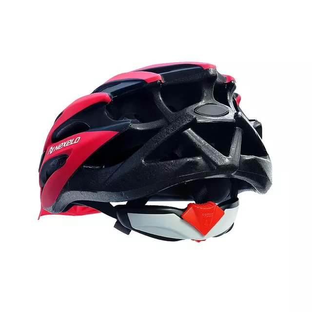 Kerékpáros sisak Nexelo Straight 430, napellenző, szellőzőnyílások, 250 g, tanúsítvány