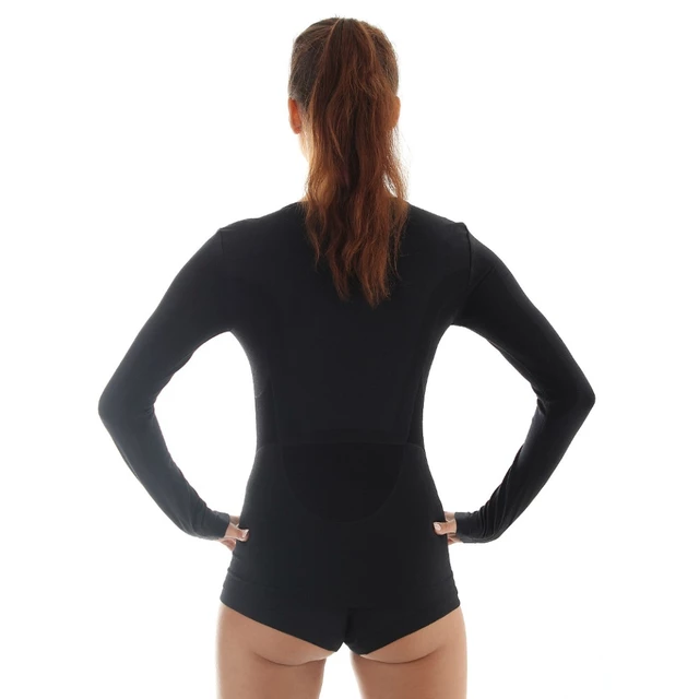 Női hosszú ujjú trikó Brubeck - szürke