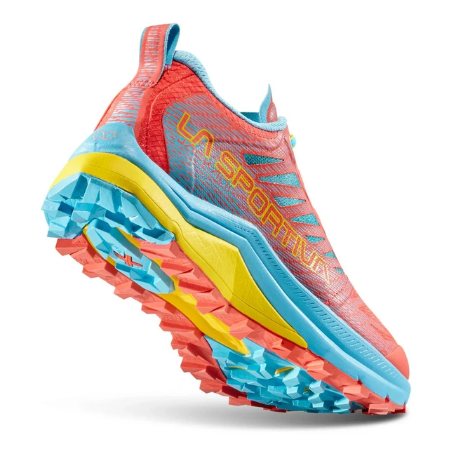 Női túracipő La Sportiva Jackal II Woman - Hibiszkusz/Malibu kék