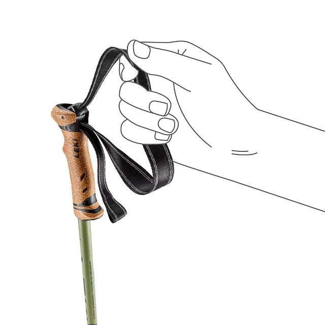 Túrabot LEKI Legacy Lite, Speed Lock Plus rendszer, ergonomikus Aergon CorTec markolat, Flex Tip hegy, Trekking 2.0 tányér, háromszegmenses kialakítás