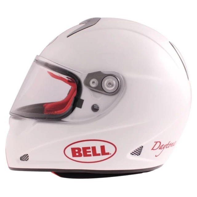 Motoros bukósisak BELL M5X Daytona White Red - L(59-60)