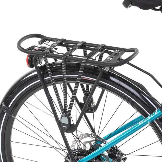 Városi elektromos kerékpár Levit Musca Urban MX 468 28" - 2024 - Türkiz gyöngy