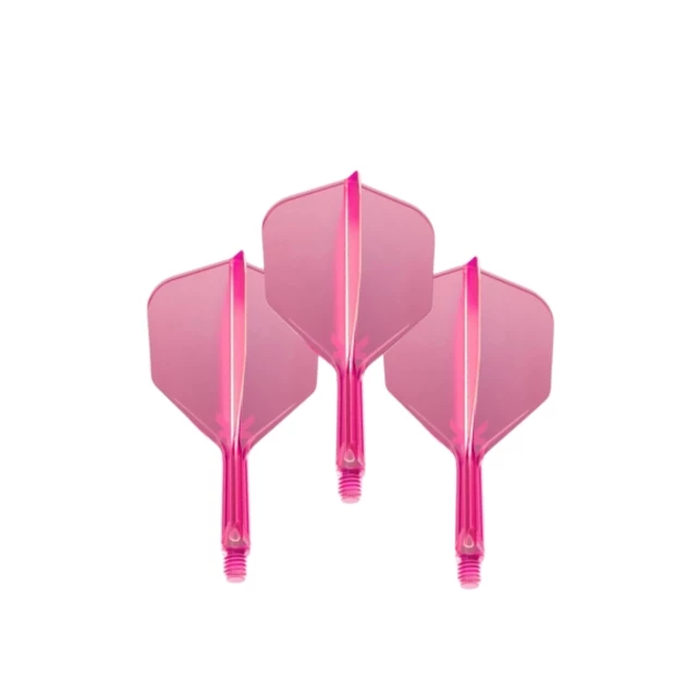 Dart nyíl Target K-Flex Neon No.6 Medium 3 db - fluor rózsaszín
