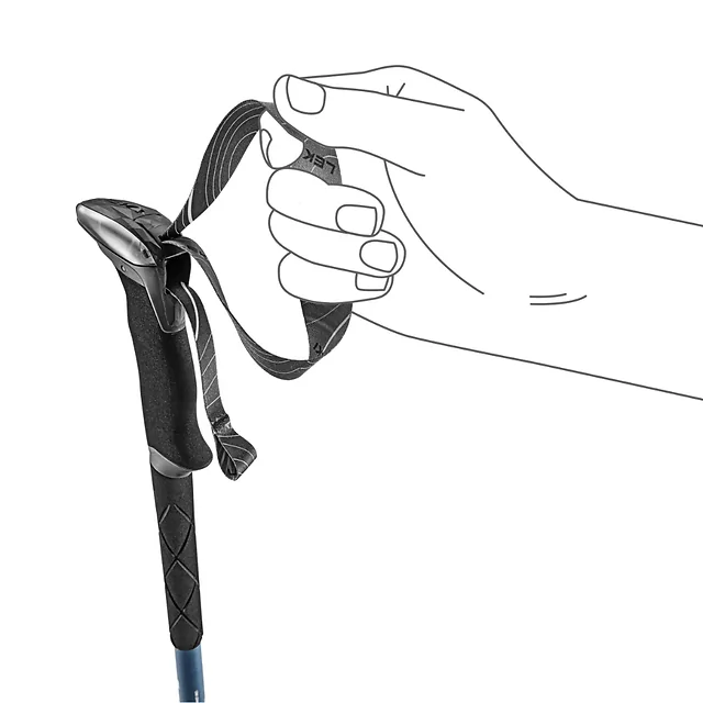 Túrabot LEKI Makalu, Aergon Air markolat, állítható hosszúság, Speed Lock Plus rendszer, Flex Tip hegy