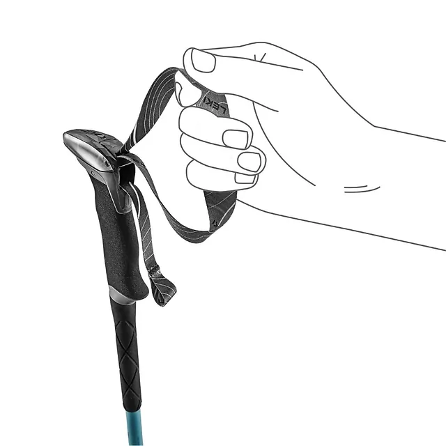 Túrabot LEKI Makalu AS, ergonomikus Aergon Air markolat, HTS 6.5 alumínium szerkezet, Speed Lock Plus rendszer