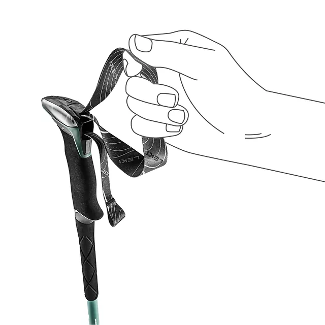 Túrabot LEKI Makalu Lite, Speed Lock Plus rendszer, ergonomikus Aergon Air markolat, Flex Tip hegy, Trekking 2.0 tányérok