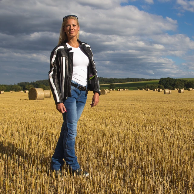 Bőr szíj W-TEC Machoo - barna/fekete