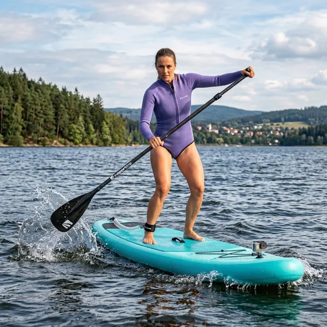 Női hosszú ujjú neoprén ruha inSPORTline Narona, YKK cipzár, kényelmes anyag, lapos varratok, alkalmas melegebb és hidegebb időjáráshoz is