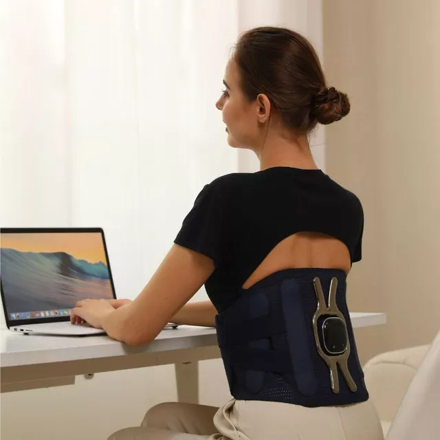 Elektromos masszázs és melegítő deréköv inSPORTline Soncharge