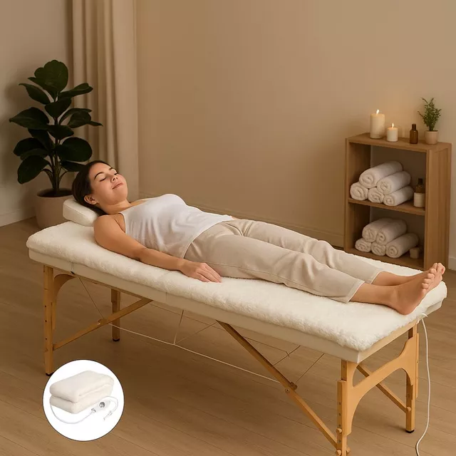 Masszázságyhoz való melegitő takaró inSPORTline Mawarta