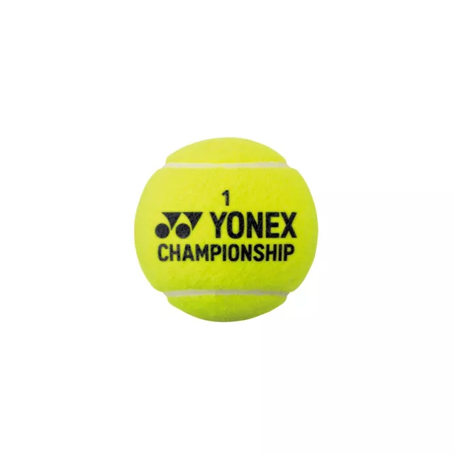 Teniszlabda 4 db Yonex Championship, ITF minősítés, tartós filc anyag 