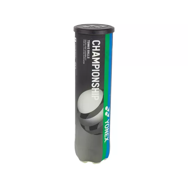 Teniszlabda 4 db Yonex Championship, ITF minősítés, tartós filc anyag 