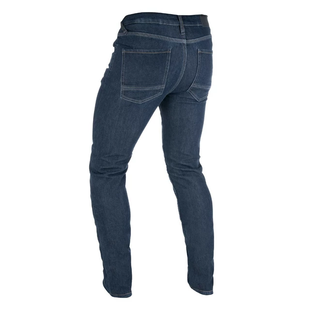 Férfi motoros nadrág Oxford Original Approved Jeans CE Slim Fit indigókék, légáteresztő, gyorsan száradó, Stretch Comfort