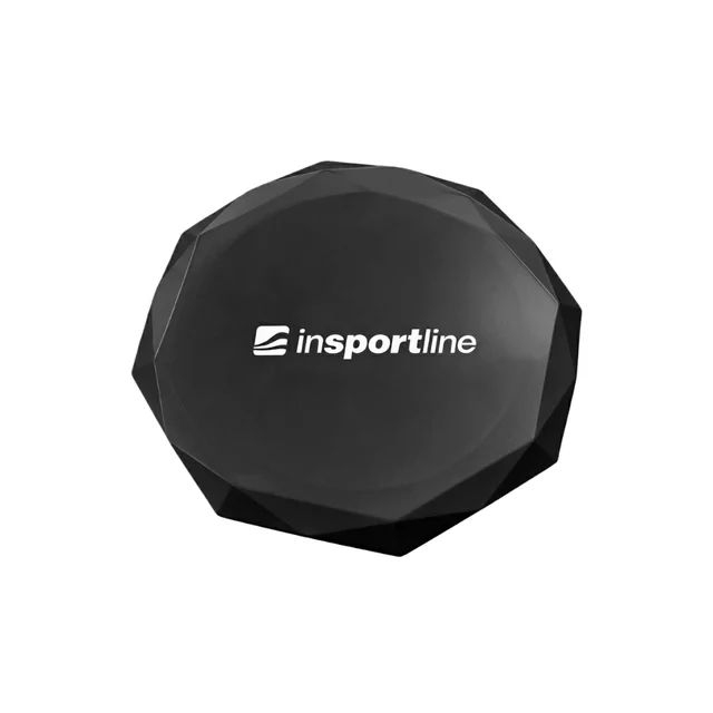 Térdvédő inSPORTline Octazone 18x18x2 cm, csúszásgátló bevonat, maximális stabilitás, anatómiai kialakítás - fekete - fekete