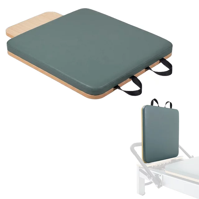 Tartalék felület inSPORTline Oquiler Pilates Reformerhez, 3 cm vastag párnázás, 2 db hordozófogantyú - rózsaszín - zöld-kék