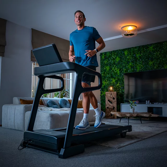 Futópad inSPORTline ZenRun 80, TFT képernyő, 4 lóerő, max.150kg, futófelület 150x51cm, 52 program, HRC, Kinomap, SilentBlock, okosfunkciók