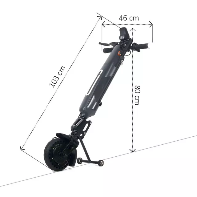 Elektromos első kerék kerekesszékhez inSPORTline Oppatia