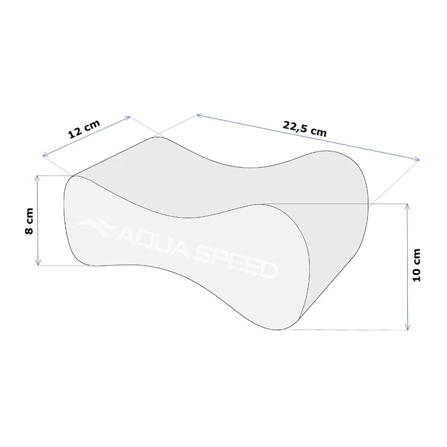 Úszódeszka Aqua Speed Wave Pullbuoy