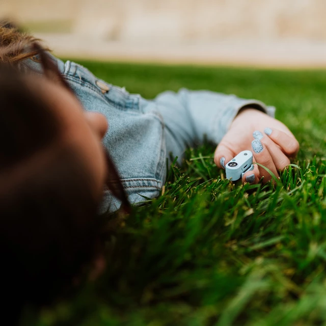 Ultrahangos riasztó kullancsok ellen Tickless Run futóknak - kék