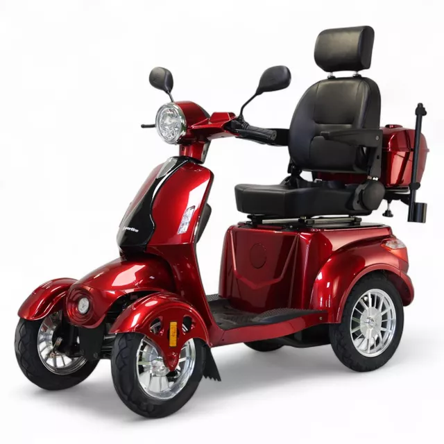 Négykerekű elektromos robogó utánfutóval inSPORTline Antun