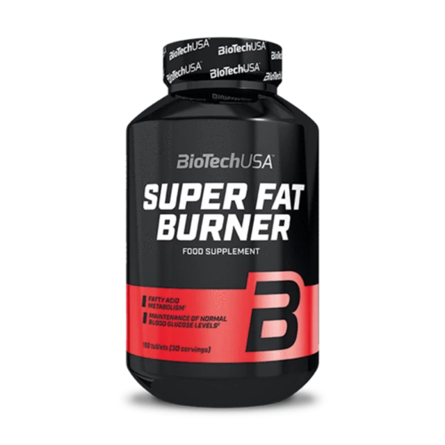 BioTech SUPER FAT BURNER 120 tabl.