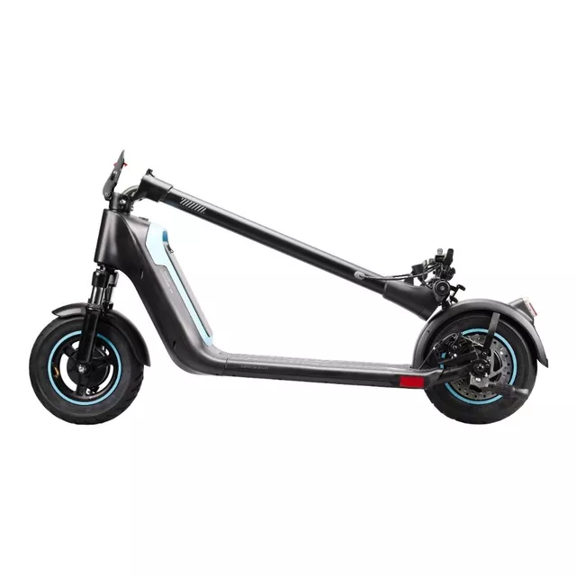 Elektromos roller kivehető akkumulátorral W-TEC SwapCharge 500W 10", alumínium ötvözet váz, 25 km/h,  38 km hatótáv, tárcsafék, állvány - piros