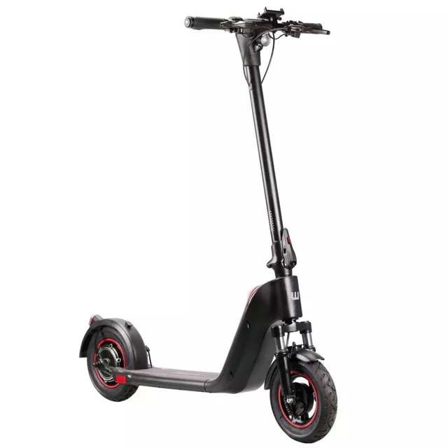 Elektromos roller kivehető akkumulátorral W-TEC SwapCharge 500W 10", alumínium ötvözet váz, 25 km/h,  38 km hatótáv, tárcsafék, állvány - piros