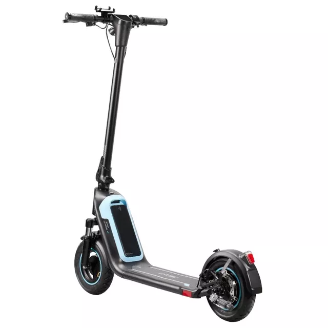 Elektromos roller kivehető akkumulátorral W-TEC SwapCharge 500W 10", alumínium ötvözet váz, 25 km/h,  38 km hatótáv, tárcsafék, állvány - piros