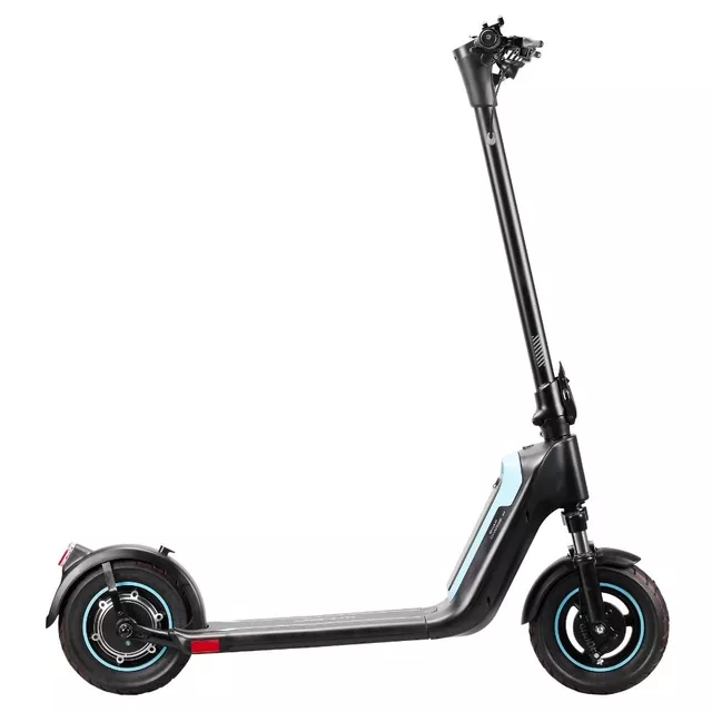 Elektromos roller kivehető akkumulátorral W-TEC SwapCharge 500W 10", alumínium ötvözet váz, 25 km/h,  38 km hatótáv, tárcsafék, állvány - piros - kék