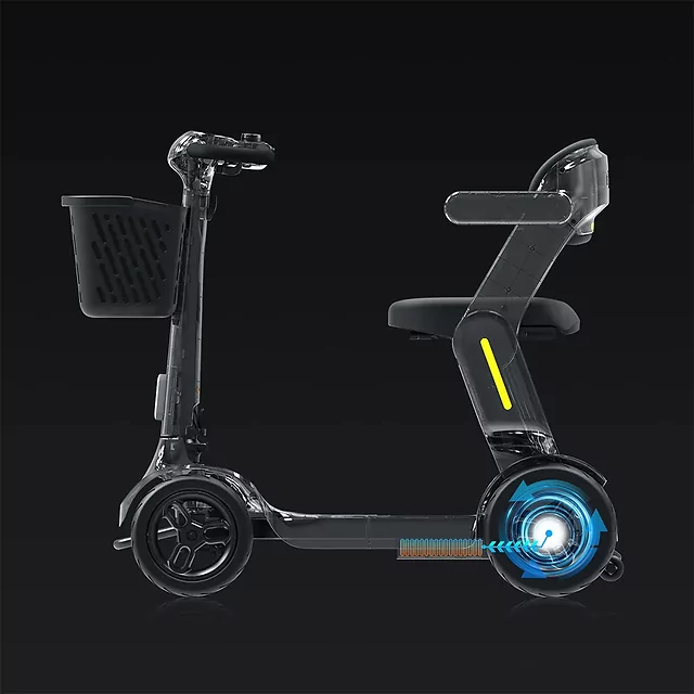 Elektromos négykerekű kocsi inSPORTline Clis, 10km/h, akár 40 km hatótávolság, PAI biztonsági rendszer, elektromágneses fékkar, borulásgátló kerekek - szürke