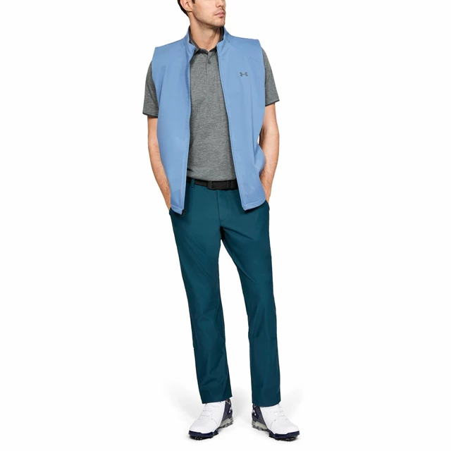 Férfi póló Under Armour Tour Tips Polo - fekete