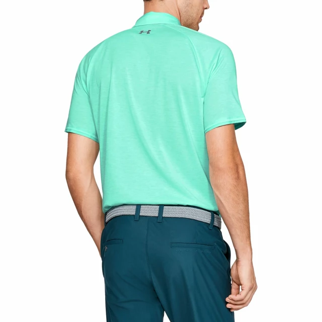 Férfi póló Under Armour Tour Tips Polo - fekete