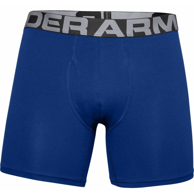 Férfi boxer alsó Under Armour Charged Cotton 6in 3 pár - Mod Gray Medium Heather