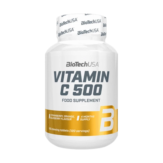 BioTech Vitamin C 500 120 rágótabletta