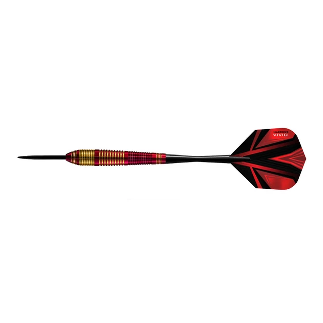 Darts Harrows Vivid Steel 3 db - fekete - piros