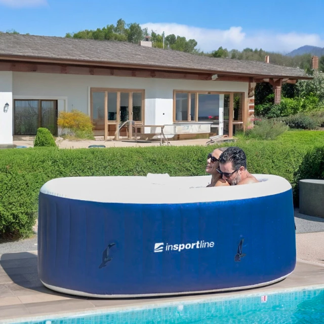 Felfújható pezsgőfürdő inSPORTline Voytano 150x80x65 cm