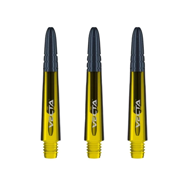 Dart nyíl test Winmau Vecta Short - sárga