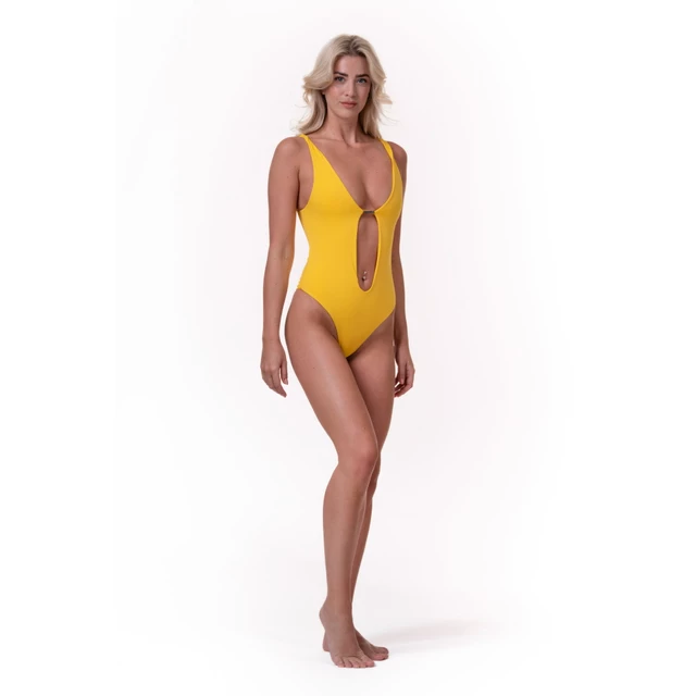 Női egyrészes fürdőruha Nebbia High Energy Monokini 560 - fekete