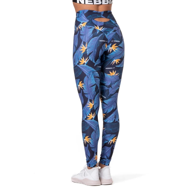 Női leggings Nebbia High Waist Ocean Power 561 - Oceán Kék