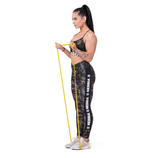 Női leggings Nebbia High Waist Performance Leggings 567 - Vulkanikus Fekete