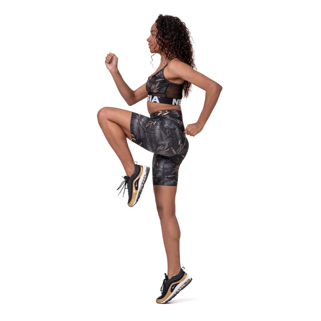 Női rövidnadrág Nebbia Active Black 569 - Vulkanikus Fekete