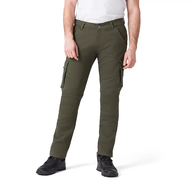 Motoros nadrág W-TEC Nuksan, levehető CE protektorok, övhurok, YKK cipzár, mosógépben mosható - zöld