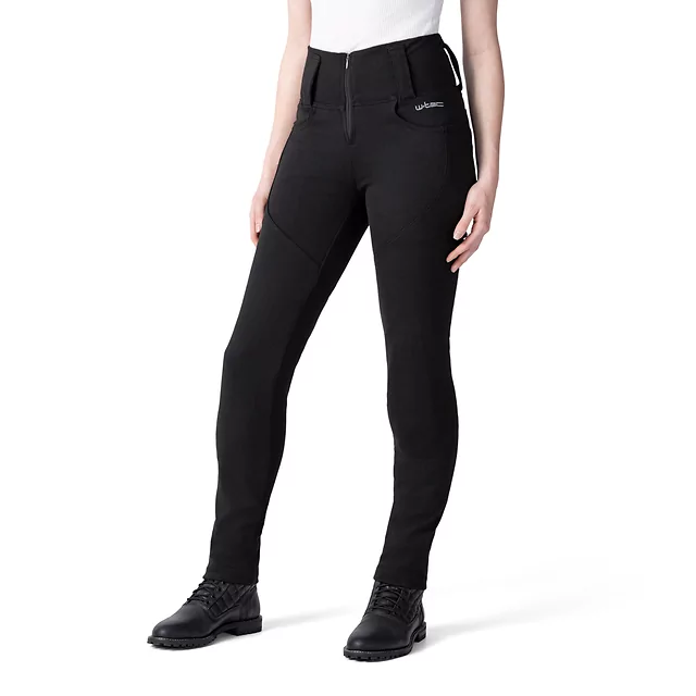 Női motoros leggings W-TEC Nombutta - fekete