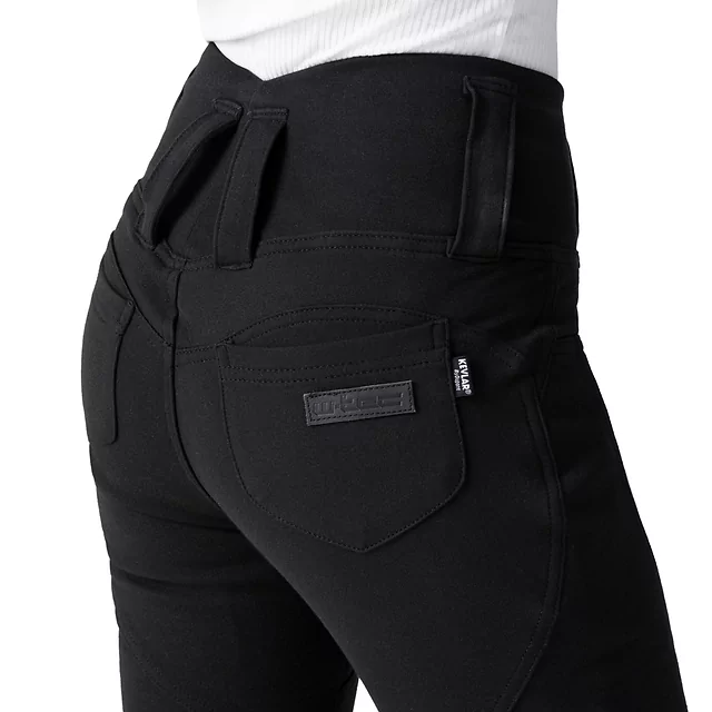 Női motoros leggings W-TEC Nombutta - fekete
