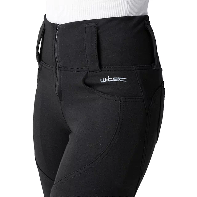 Női motoros leggings W-TEC Nombutta - fekete