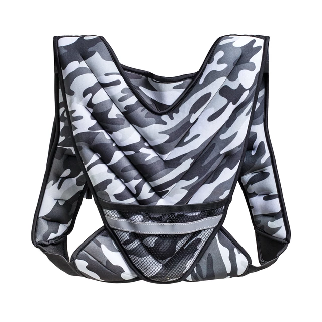 Súlymellény inSPORTline Klaper 5 kg - szürke