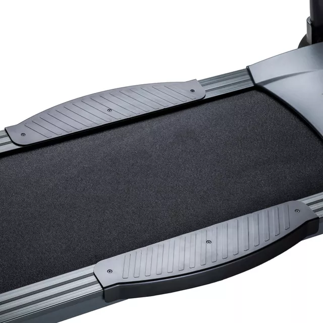 Biztonságos futópad inSPORTline Neblin, markolatokkal, 1.75LE, futófelület 122x40cm, max.6km/ó, Silent Block felfüggesztés, gyaloglópad, súly 46kg