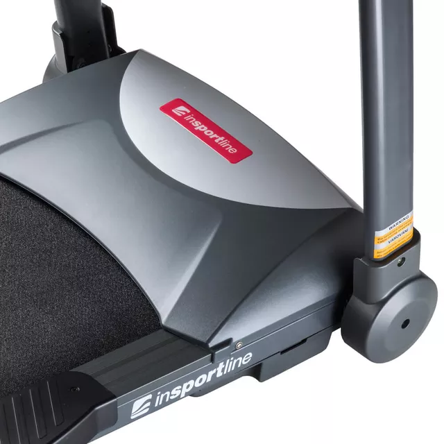 Biztonságos futópad inSPORTline Neblin, markolatokkal, 1.75LE, futófelület 122x40cm, max.6km/ó, Silent Block felfüggesztés, gyaloglópad, súly 46kg